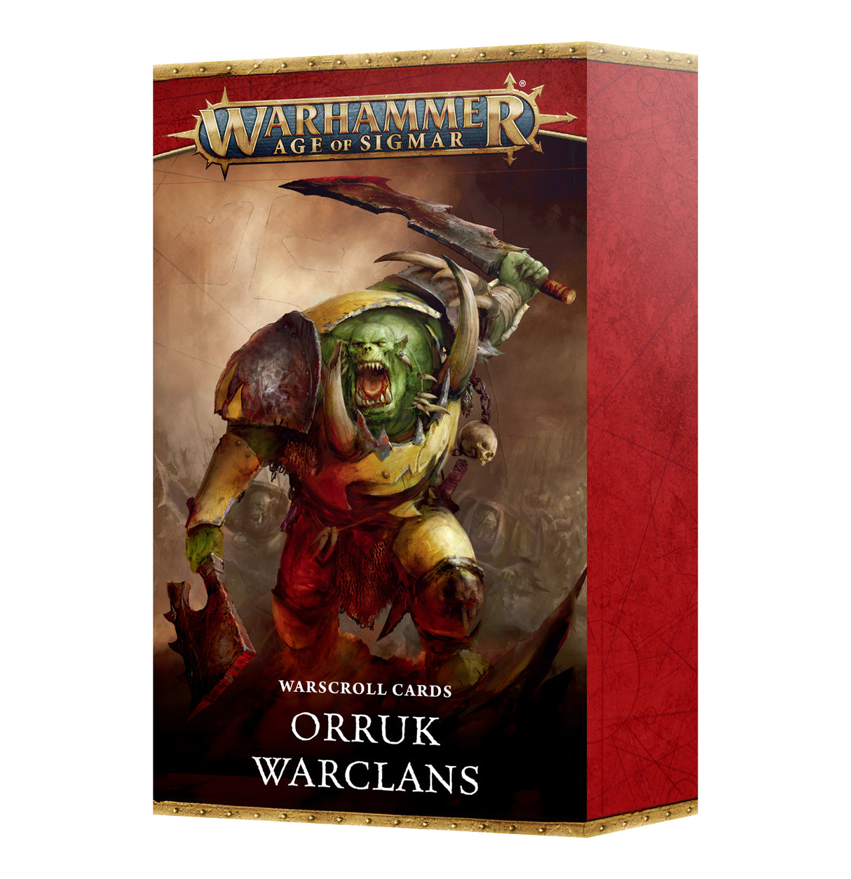 Warhammer Age of Sigmar Orruk Warclans Warscroll Cards Englisch