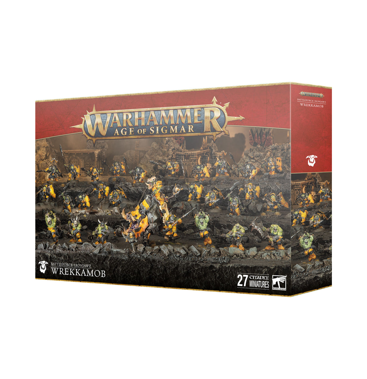 Warhammer Age of Sigmar Orruk Warclans Wrekkamob