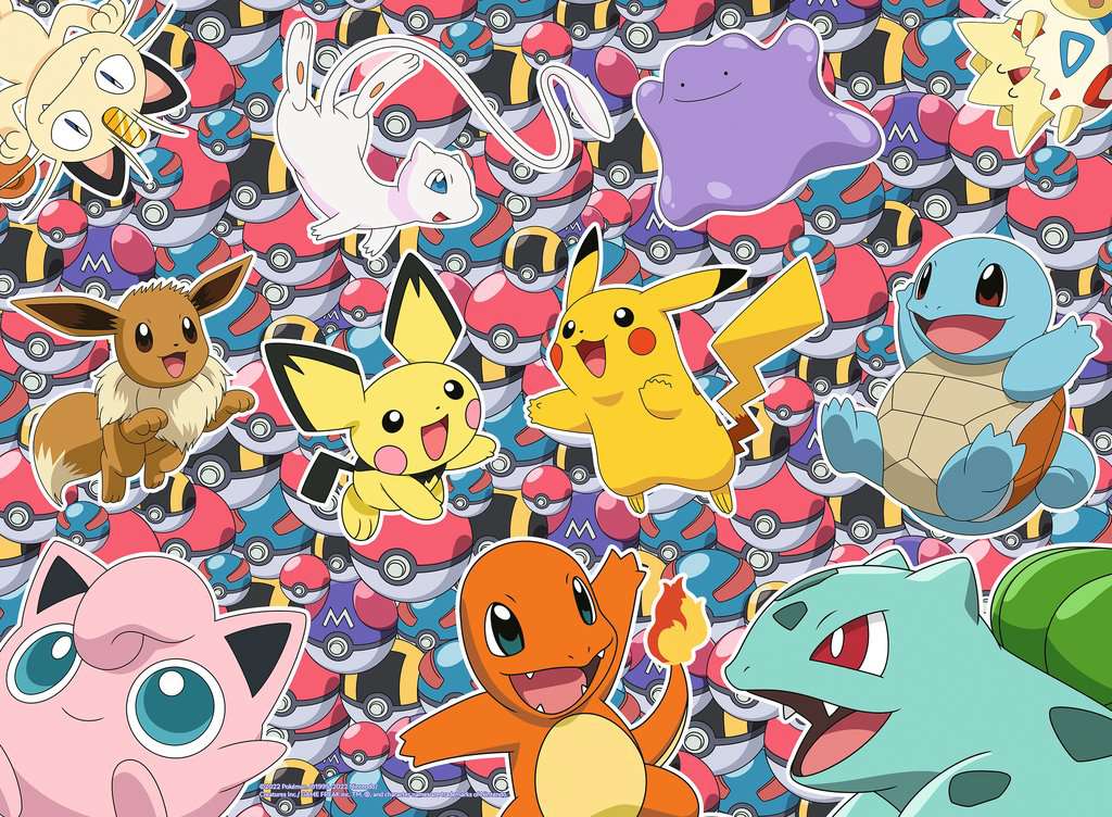 Pokémon - Bereit zu Kämpfen! Puzzle 100 Teile