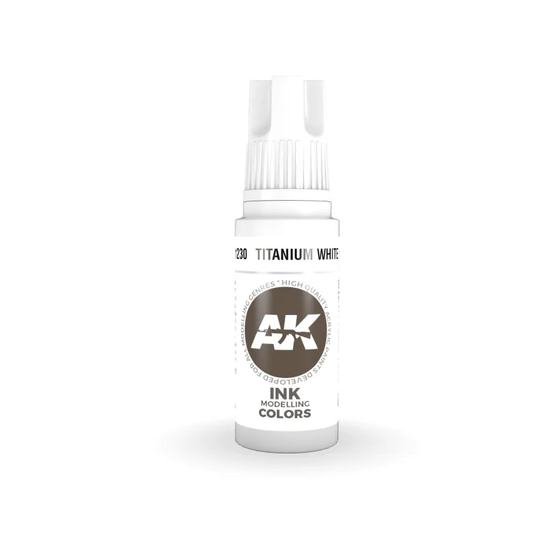 AK Interactive - Titanium White INK 17ml