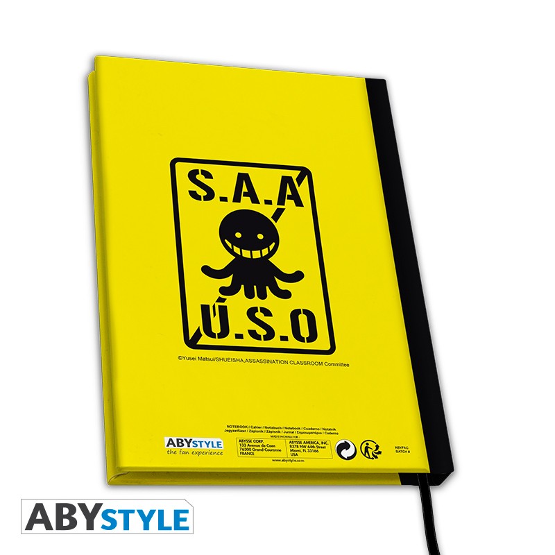 Assassination Classroom - A5 Notebook "Koro-sensei"