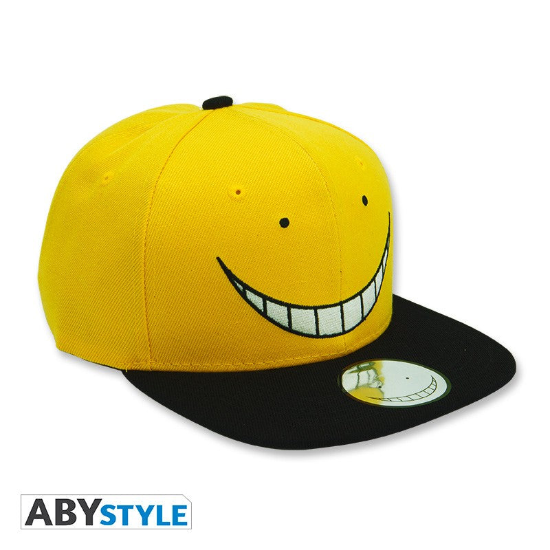 ASSASSINATION CLASSROOM - Snapback Cap - Black & Yellow - Koro