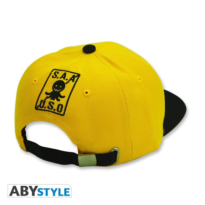 ASSASSINATION CLASSROOM - Snapback Cap - Black & Yellow - Koro