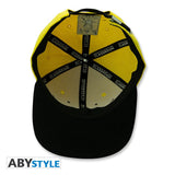 ASSASSINATION CLASSROOM - Snapback Cap - Black & Yellow - Koro