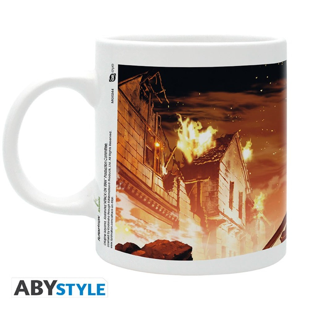 Attack on Titan - Mug - 320 ml - Key art