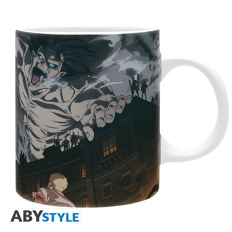 Attack on Titan - Mug - 320 ml - S4 key art