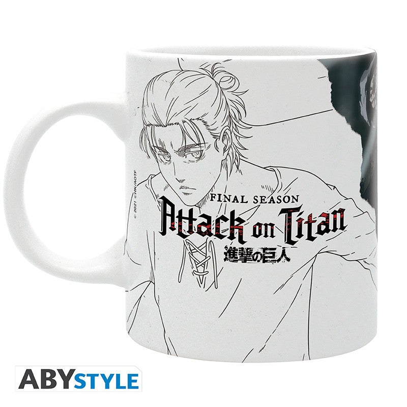 Attack on Titan - Mug - 320 ml - S4 key art