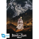 ATTACK ON TITAN - Poster Maxi 91.5x61 - S4 key art