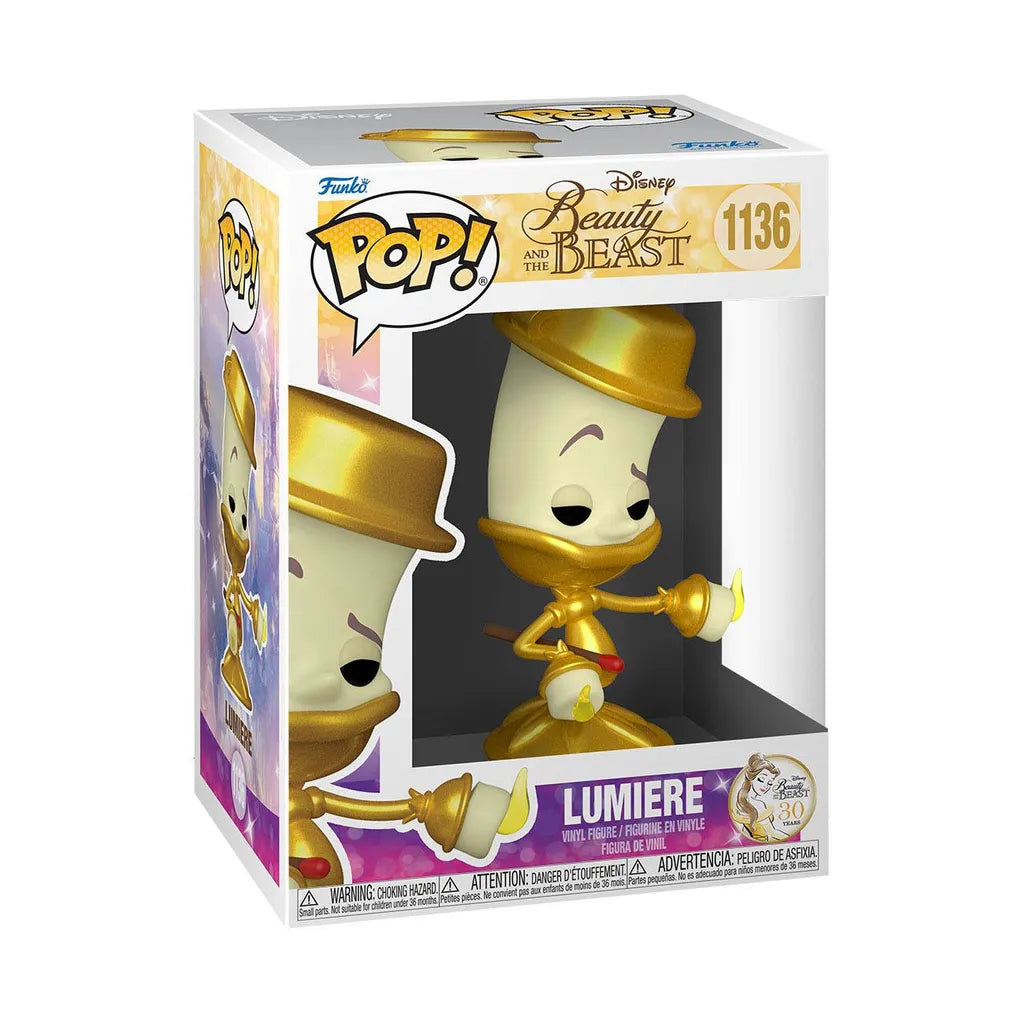 Funko POP! Disney: Beauty and the Beast - Lumiere #1136