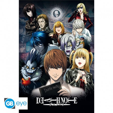 DEATH NOTE - Poster Maxi 91.5x61 - Protagonists