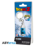 Dragon Ball - Keychain 3D "DBZ/Blue Plastic Capsule"