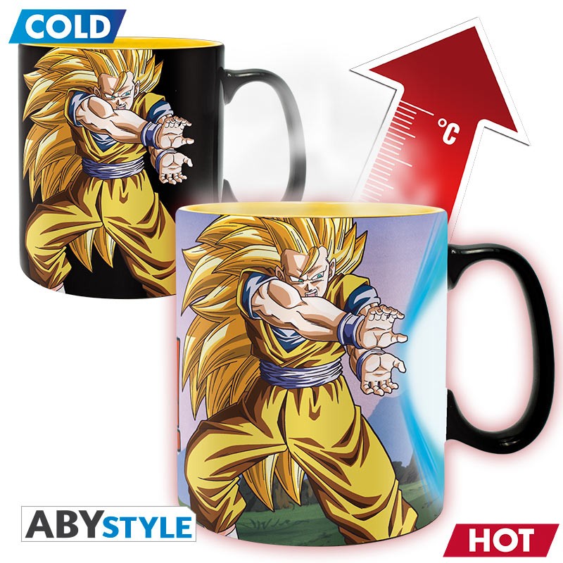 Dragon Ball - Mug Heat Change - 460 ml - DBZ/Kamehameha