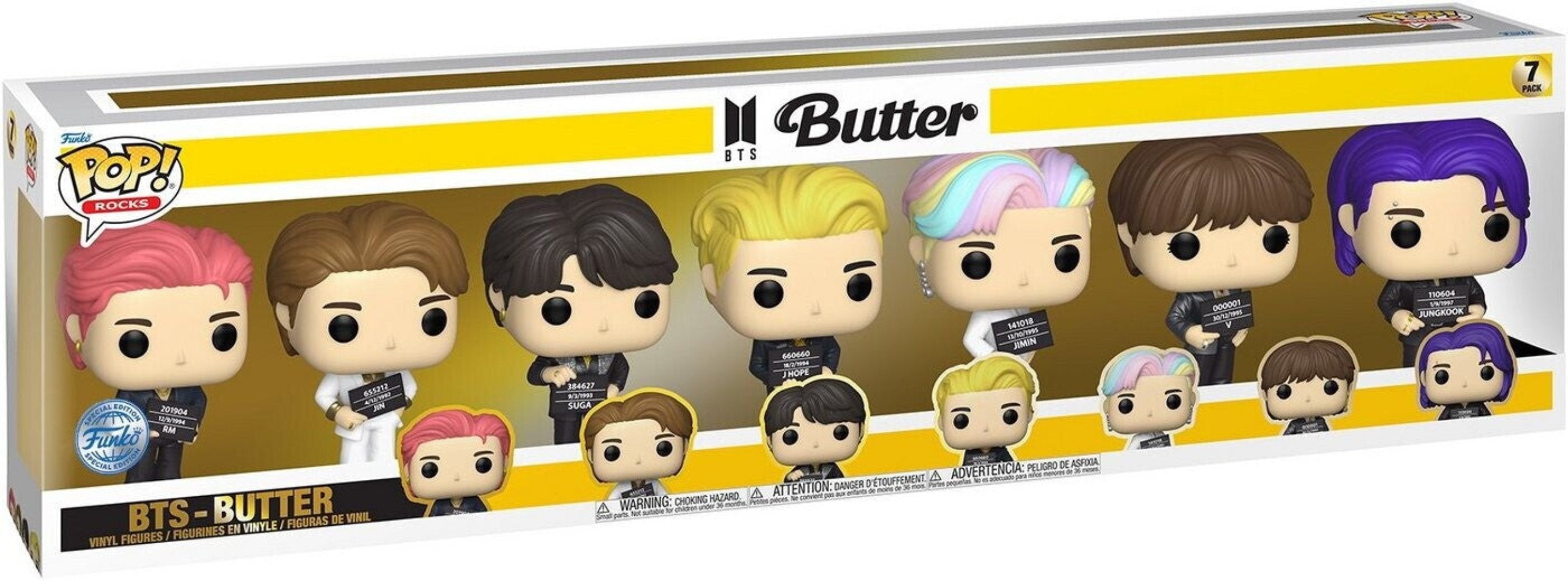 Funko POP! BTS - Butter 7er Pack