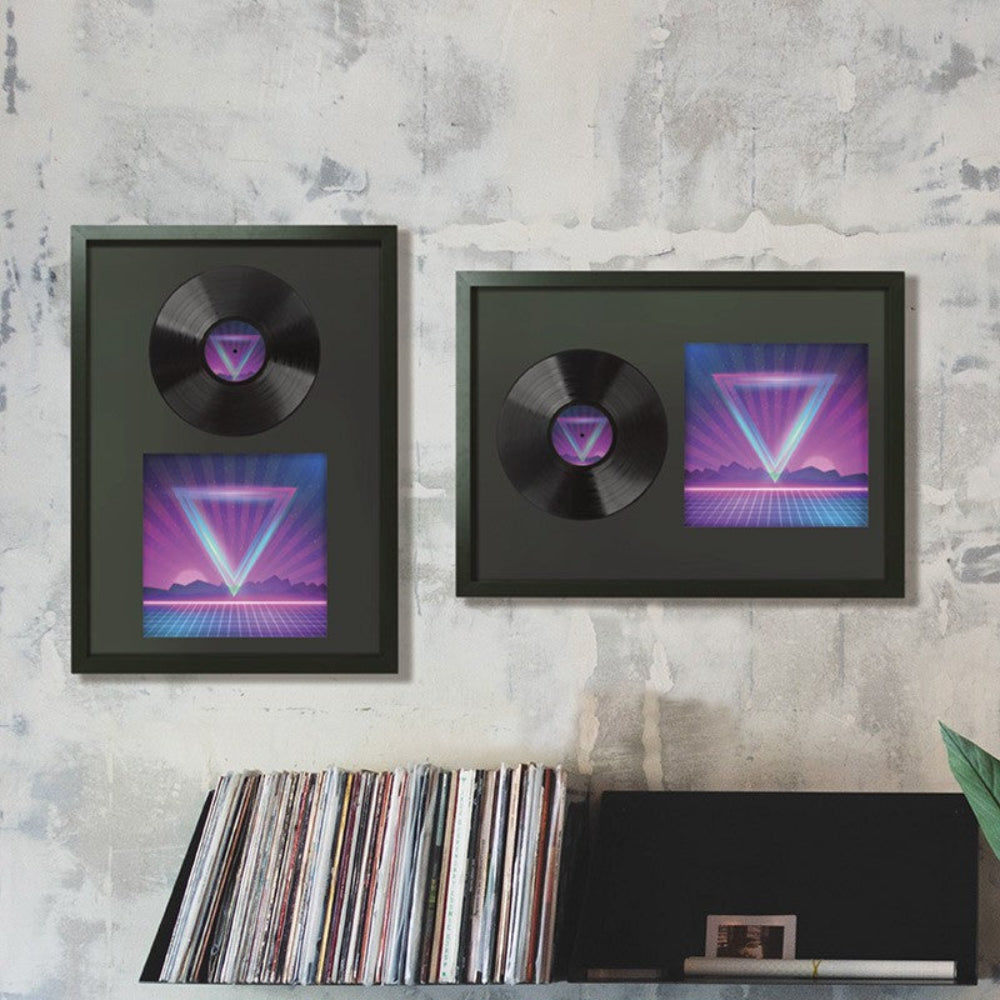 Album & Vinyl Collector Frame - Black (50x70cm)