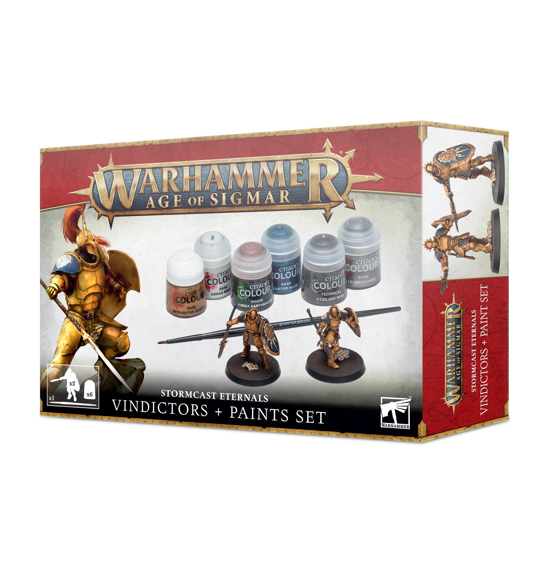 Vindictors + Paints Set - Stormcast Eternals