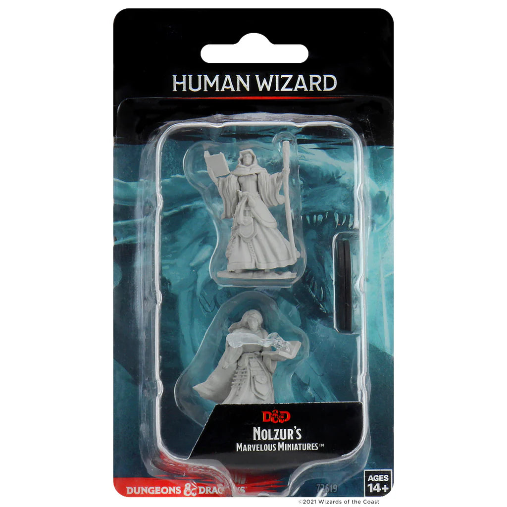 D&D Nolzur's Marvelous Unpainted Miniatures - Human Female Wizard