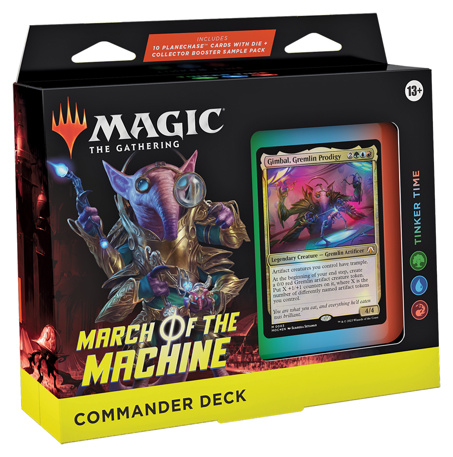 March of the Machine - Commander Deck - Tinker Time - englisch