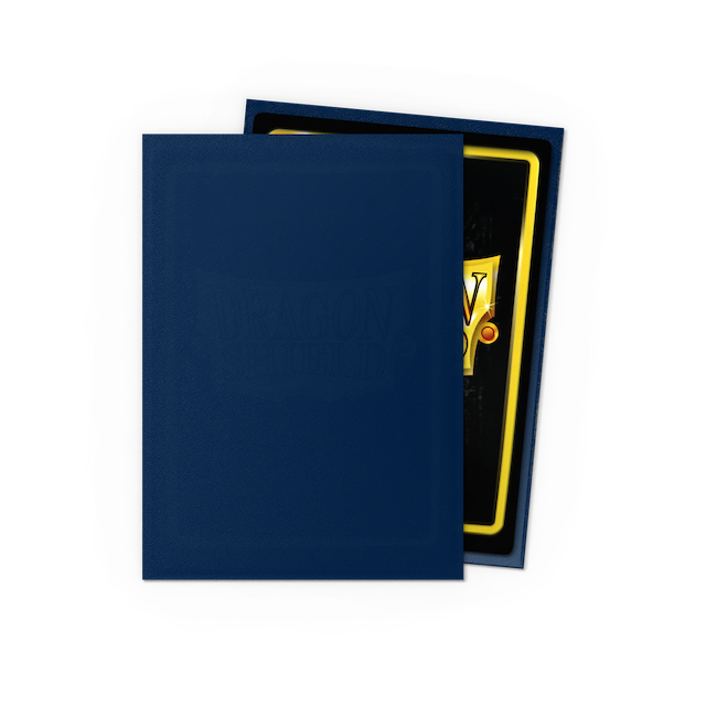 Dragon Shield Standard Size Matte Sleeves - Midnight Blue (100 Sleeves)