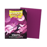 Dragon Shield Standard Size Dual Matte Sleeves - Wraith (100 Sleeves)