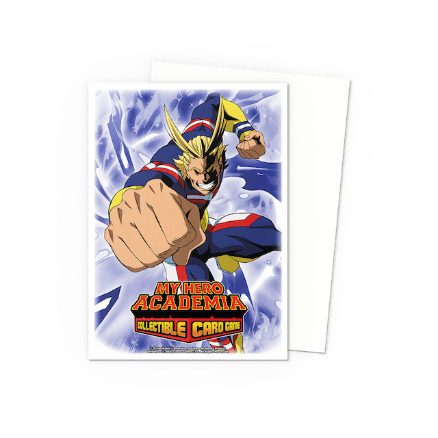 Dragon Shield Standard Size Matte Art Sleeves - All Might Punch (100 Sleeves)