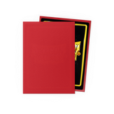 Dragon Shield Standard Size Matte Sleeves - Crimson (100 Sleeves)