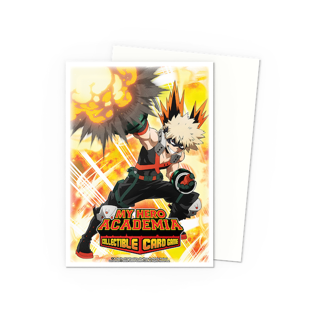 Dragon Shield Standard Size Matte Art Sleeves - Bakugo Explode (100 Sleeves)