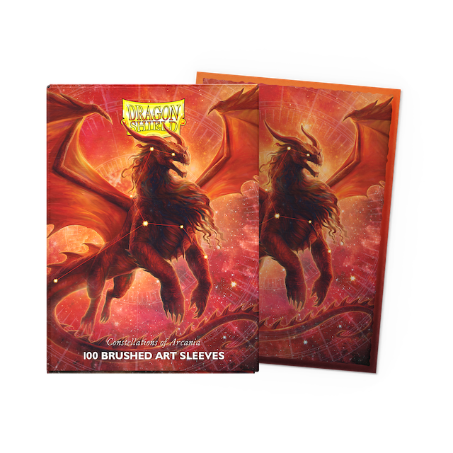 Dragon Shield Standard Size Brushed Art - Rowan (100 Sleeves)