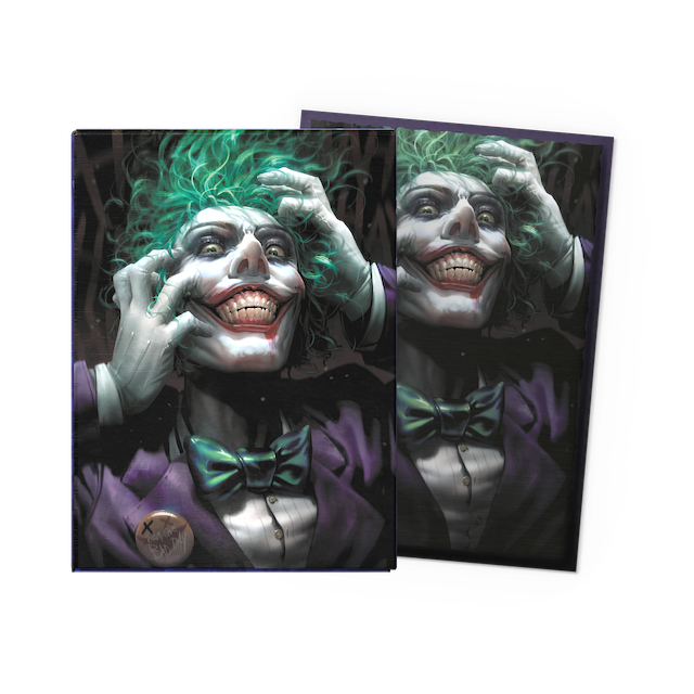 Dragon Shield Standard Size Brushed Art - Batman Series No.2 - The Joker (100 Sleeves)