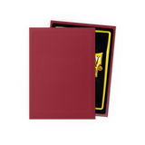 Dragon Shield Standard Size Matte Sleeves - Blood Red (100 Sleeves)