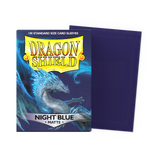 Dragon Shield Standard Size Matte Sleeves - Night Blue (100 Sleeves)