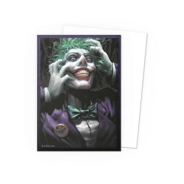 Dragon Shield Standard Size Brushed Art - Batman Series No.2 - The Joker (100 Sleeves)