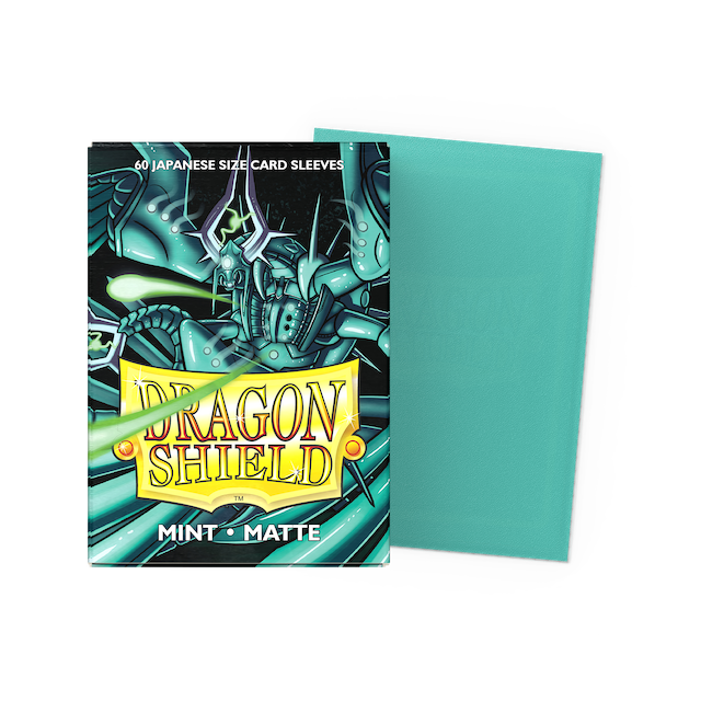 Dragon Shield Small Sleeves - Matte Mint (60 Sleeves)