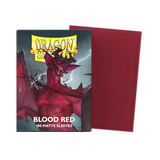 Dragon Shield Standard Size Matte Sleeves - Blood Red (100 Sleeves)