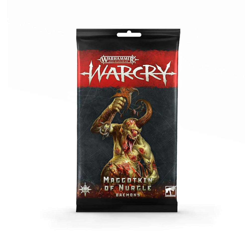 Warhammer Age of Sigmar Warcry Maggotkin of Nurgle Daemons Card Pack