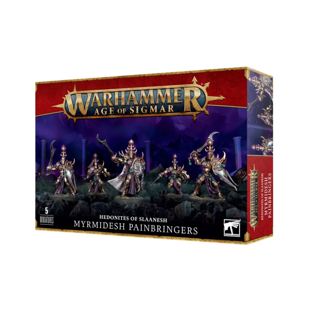 Warhammer Age of Sigmar Chaos Hedonites of Slaanesh Myrmidesh Painbringers