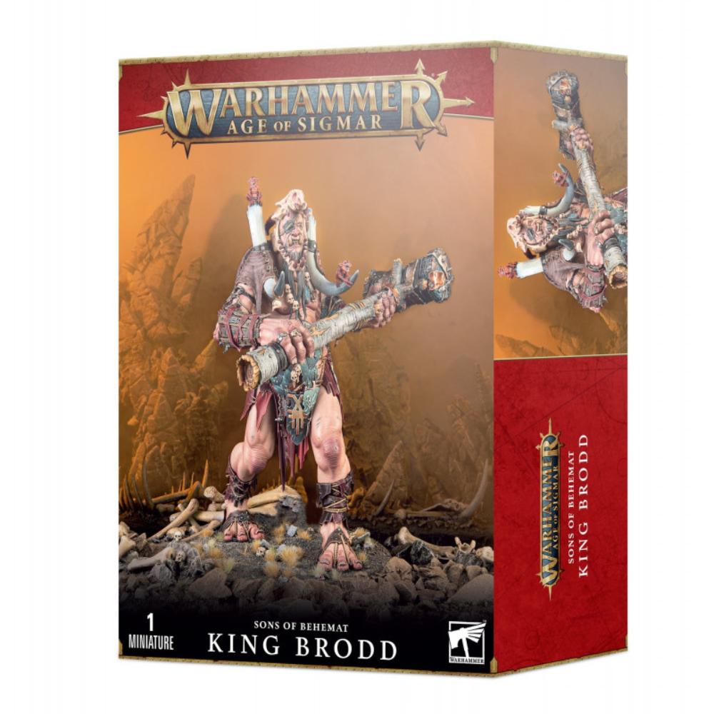 Warhammer Age of Sigmar Sons of Behemat King Brodd