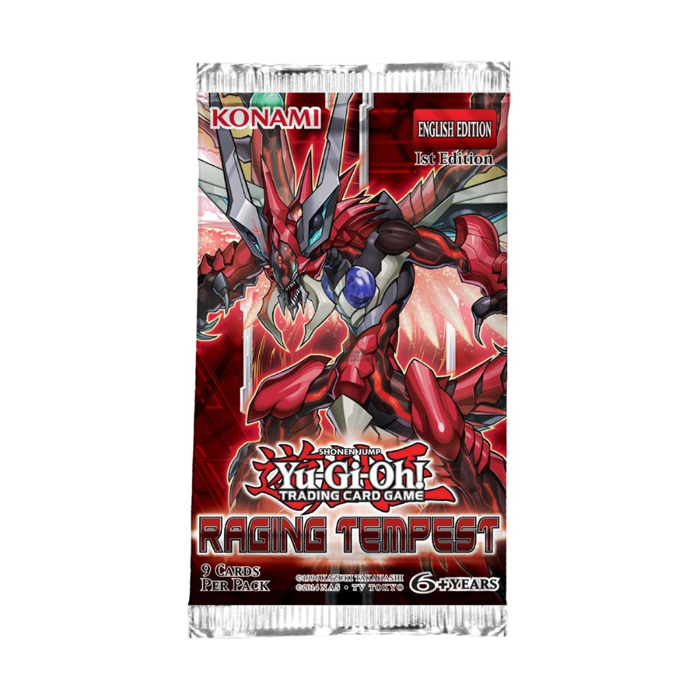 Yu-Gi-Oh! - Raging Tempest -  Booster - englisch