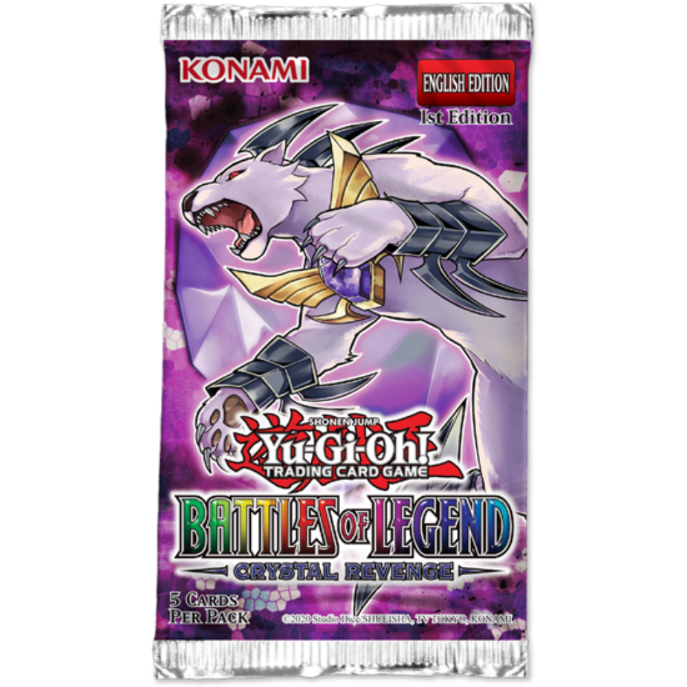 Yu-Gi-Oh! Battle of Legend Crystal Revenge Booster - englisch