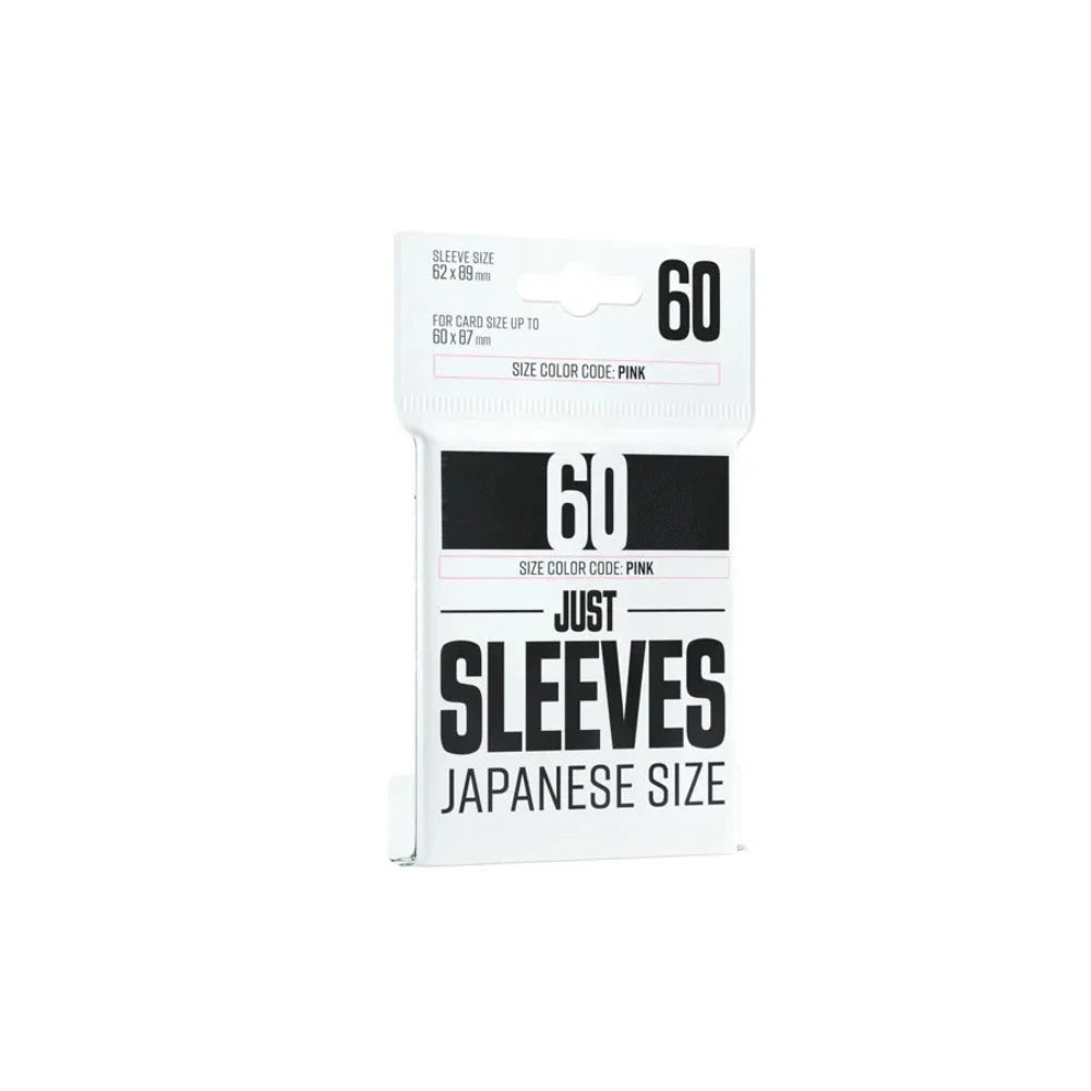 Just Sleeves Japanese Size Schwarz (60)