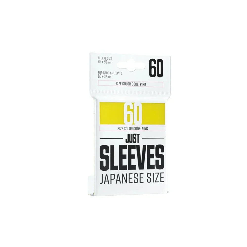 Just Sleeves Japanese Size Gelb (60)