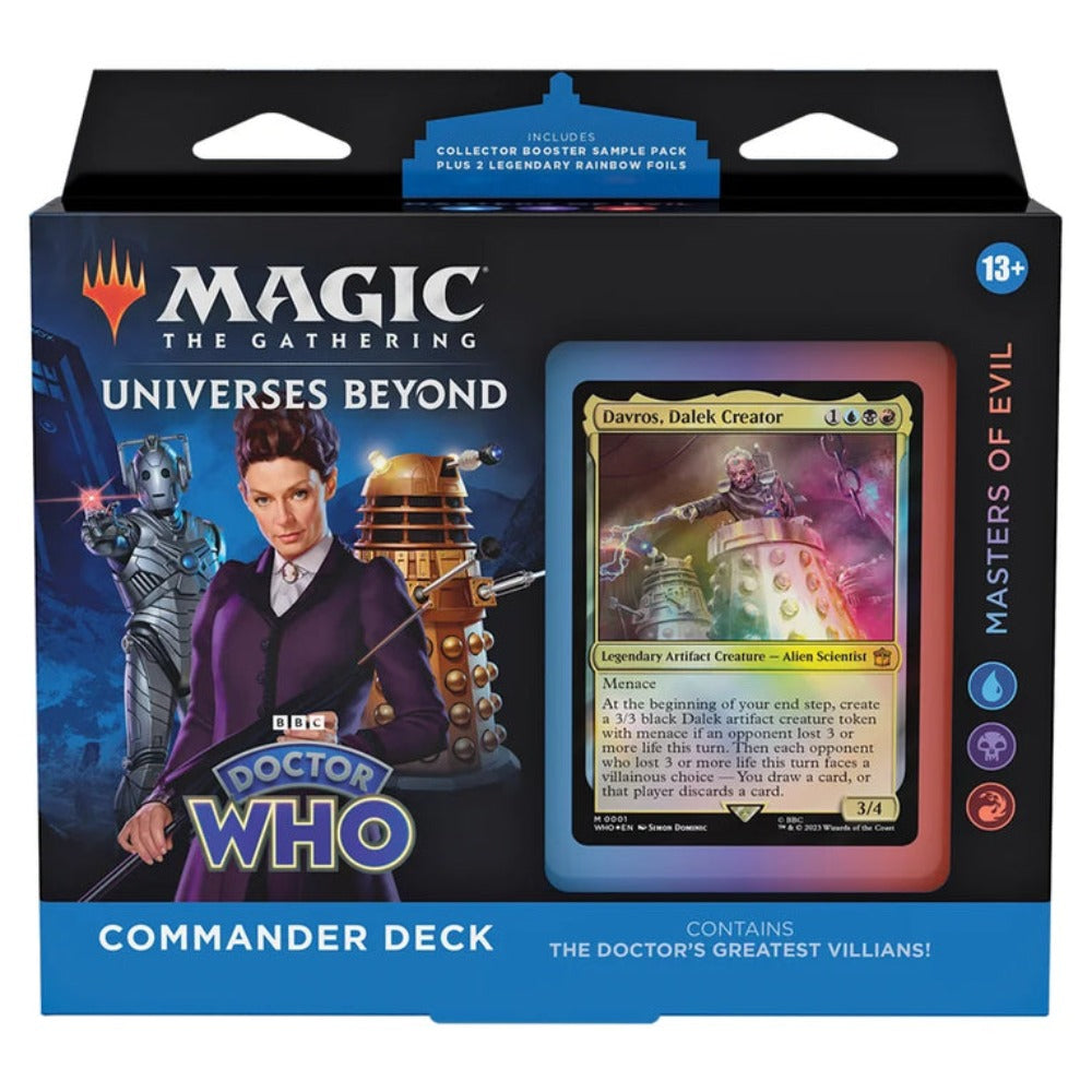 Doctor Who Commander Deck Masters of Evil EN