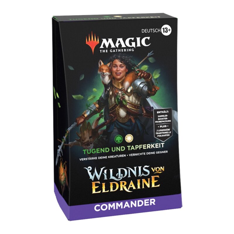 Wildnis von Eldraine Commander Deck Tugend und Tapferkeit DE