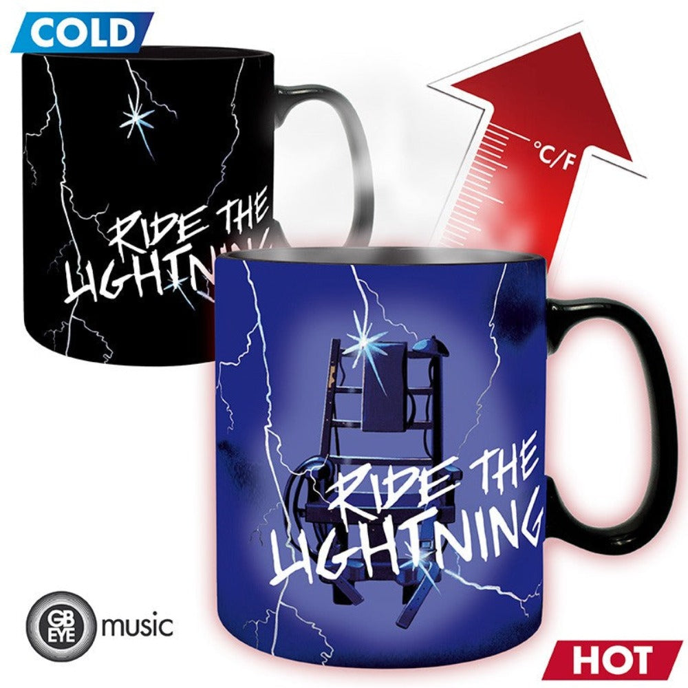 Metallica - Mug Heat Change-460 ml-Ride the Lightning