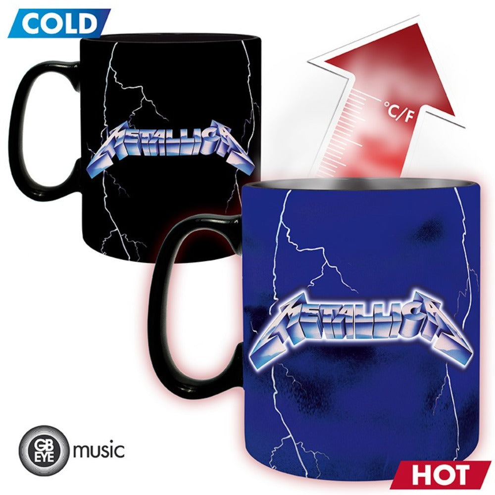 Metallica - Mug Heat Change-460 ml-Ride the Lightning