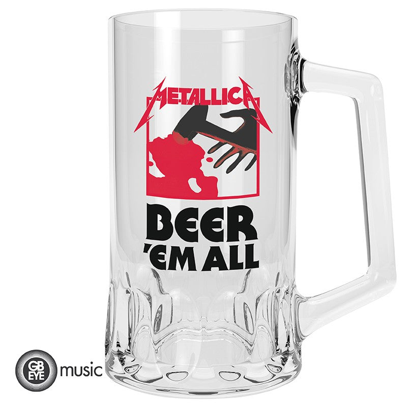 METALLICA - Tankard "Beer'Em All"