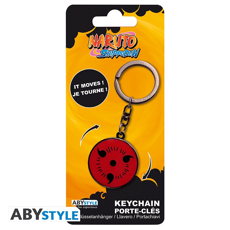 Naruto Shippuden - Moving Keychain "Sharingan"