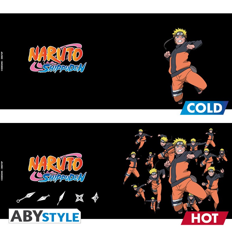 Naruto Shippuden - Mug HeatChange - 460 ml - Multicloning