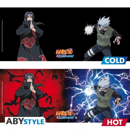 Naruto Shippuden - Mug HeatChange-460ml- Kakashi/Itachix2