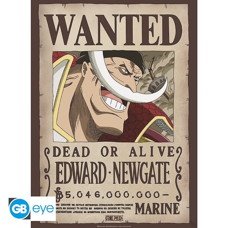 ONE PIECE - Poster Chibi 52x38 - Wanted Whitebeard