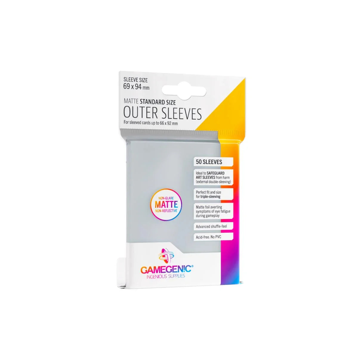 Gamegenic - Outer Sleeves Matte Standard Size